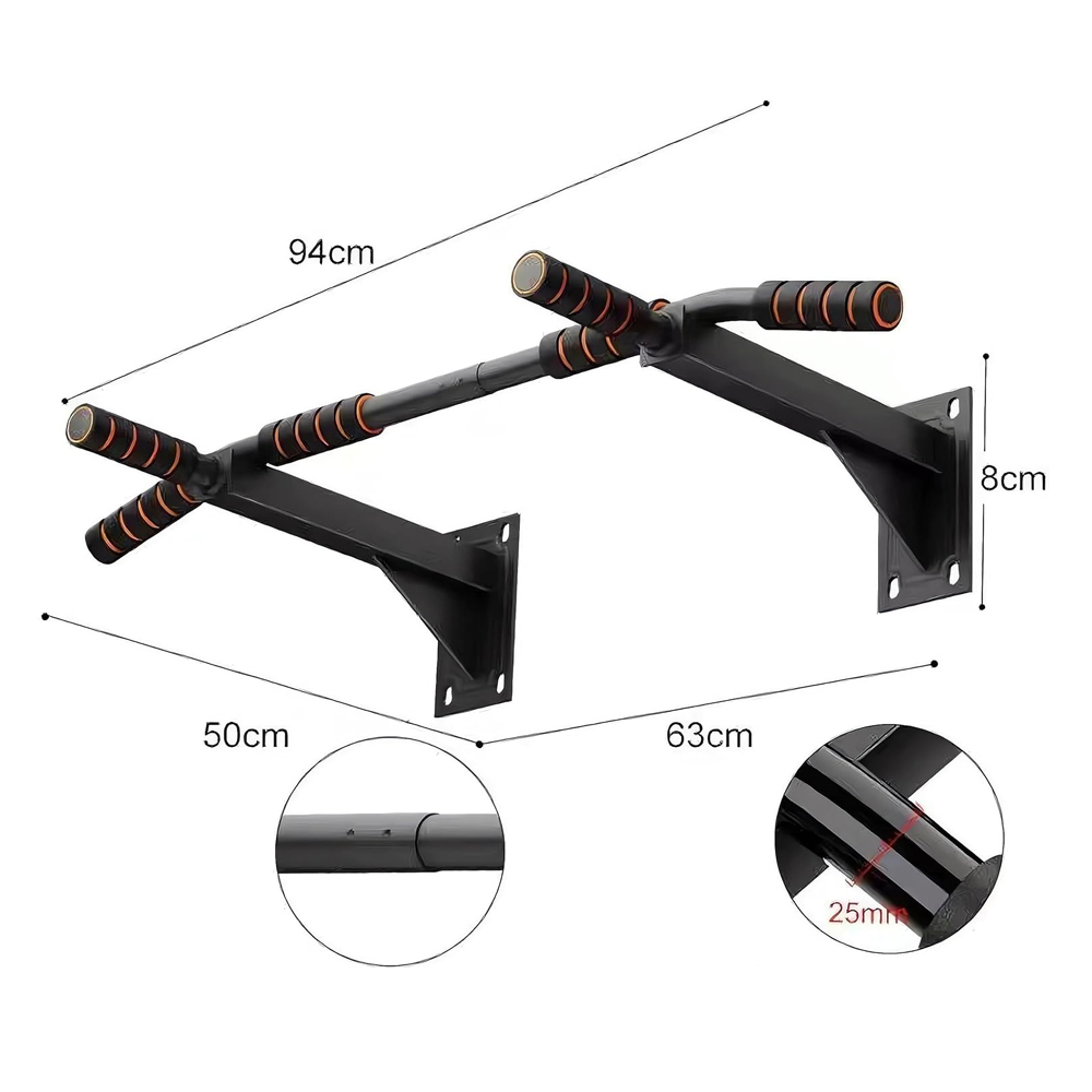 Adjustable Steel Frame Bar Hom - огляд і ціна Pull Up Bar Grip