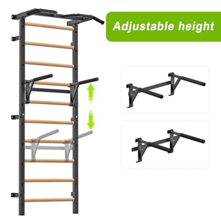 Wall Mounted Gymnastic Stall B - огляд і ціна Pull Up Bar Grip