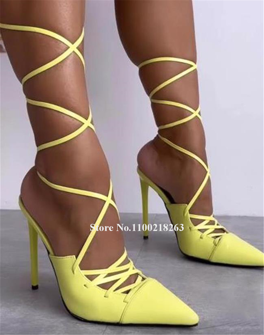 Lace-up Thin Heel Sandals Newe - огляд і ціна Crossfit Outfit